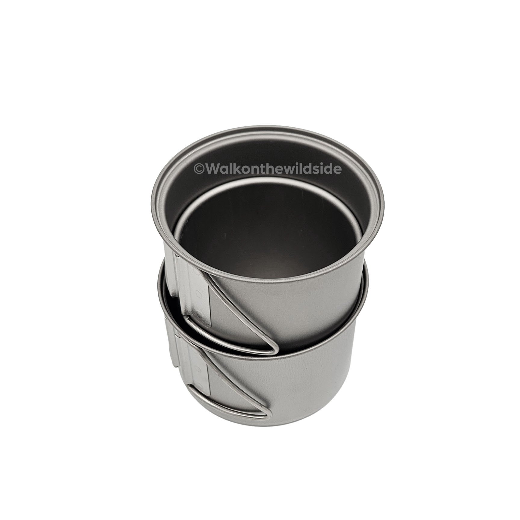 Snow Peak Mini Solo Kochset mit Keith Titanium 550 ml Topf darin